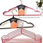چوب لباسی فلزی روکش دار