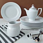 ظروف چینی سفید