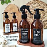 ست جامایع و اسپری کفه چوبی