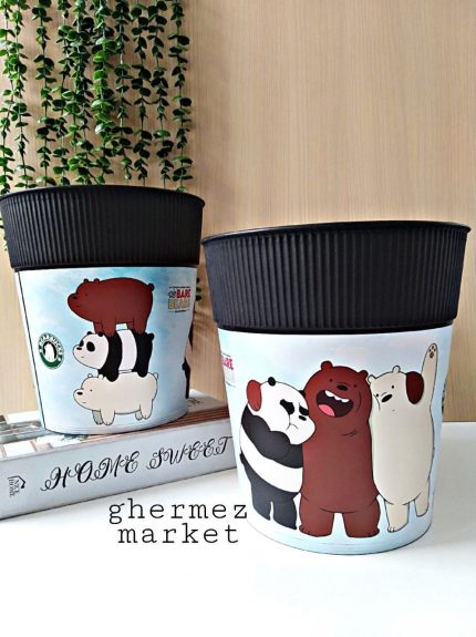 سطل همه کاره، سطل کاغذ طرحدار