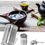 صافی چای و دمنوش استوانه استیل