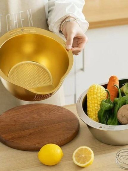 آبکش لگن اریب برنج