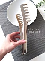 انبر چنگالی استیل شنگیا
