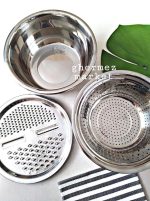 ست آبکش لگن رنده چهار حالته یونیک پلاس - Image 6