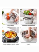 ست آبکش لگن رنده چهار حالته یونیک پلاس - Image 4