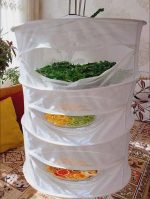 توری خشک کن میوه و سبزیجات سه طبقه - Image 7