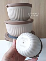 ظرف کاپریس چهارسایزی ، ظرف یخچال و ماکرو - Image 7